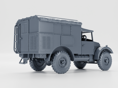 Morris CS 8 Mk III assembly Modelo de impresión 3D