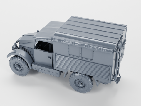 Morris CS 8 Mk III assembly Modelo de impresión 3D