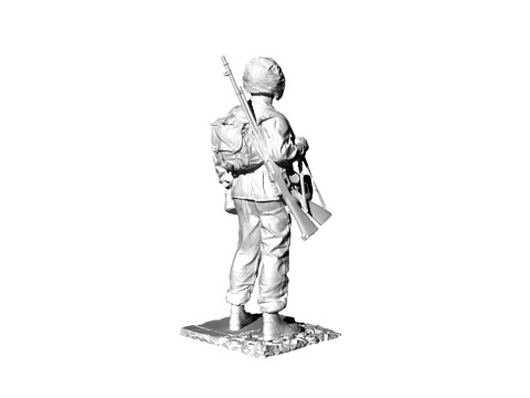 Us Marine1945 Modelo de Impressão 3D