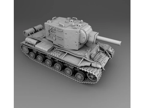 Kv-2 assembly 3D Print Model