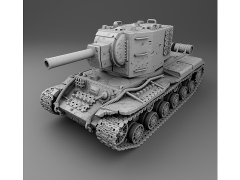 Kv-2 assembly 3D प्रिंट मॉडल
