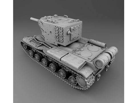Kv-2 assembly 3D प्रिंट मॉडल