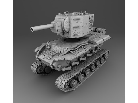 Kv-2 assembly 3D प्रिंट मॉडल