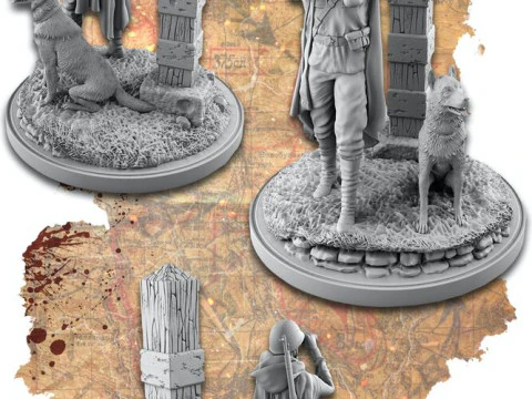 Soviet ww2 soldiers pack 3D Print Model