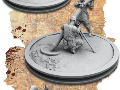 Soviet ww2 soldiers pack 3D Print Model