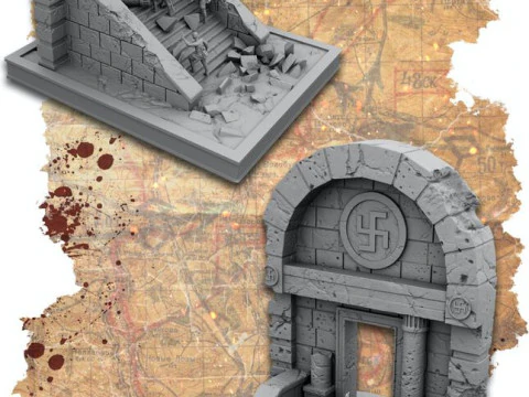 Soviet ww2 soldiers pack 3D Print Model