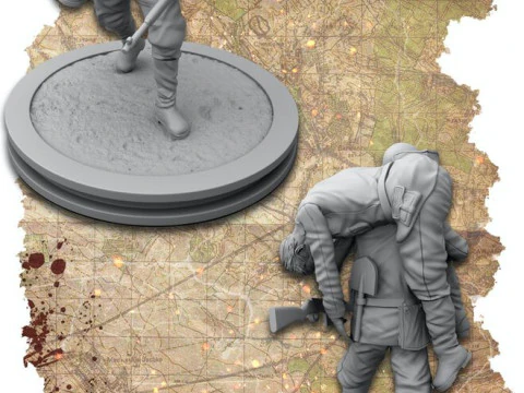 German ww2 soldiers pack 3D Print Model