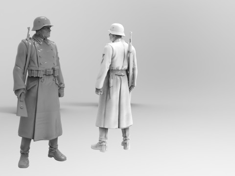 Nazi Rottenfuhrer 3Dプリントモデル
