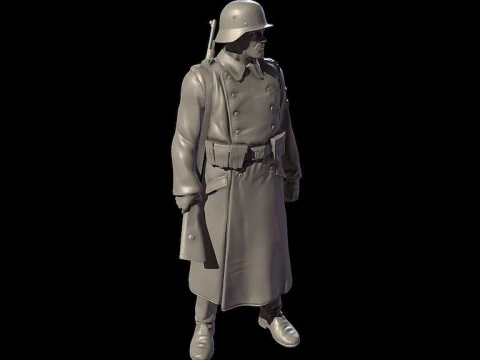 ナチスのロッテン総統 3Dプリントモデル