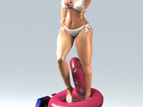 Lucia GTA 6 Assembly 3D Print Model