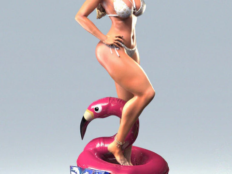 Lucia GTA 6 Assembly 3D Print Model