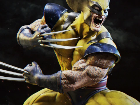 Xmen wolvrine assembly 3D Print Model