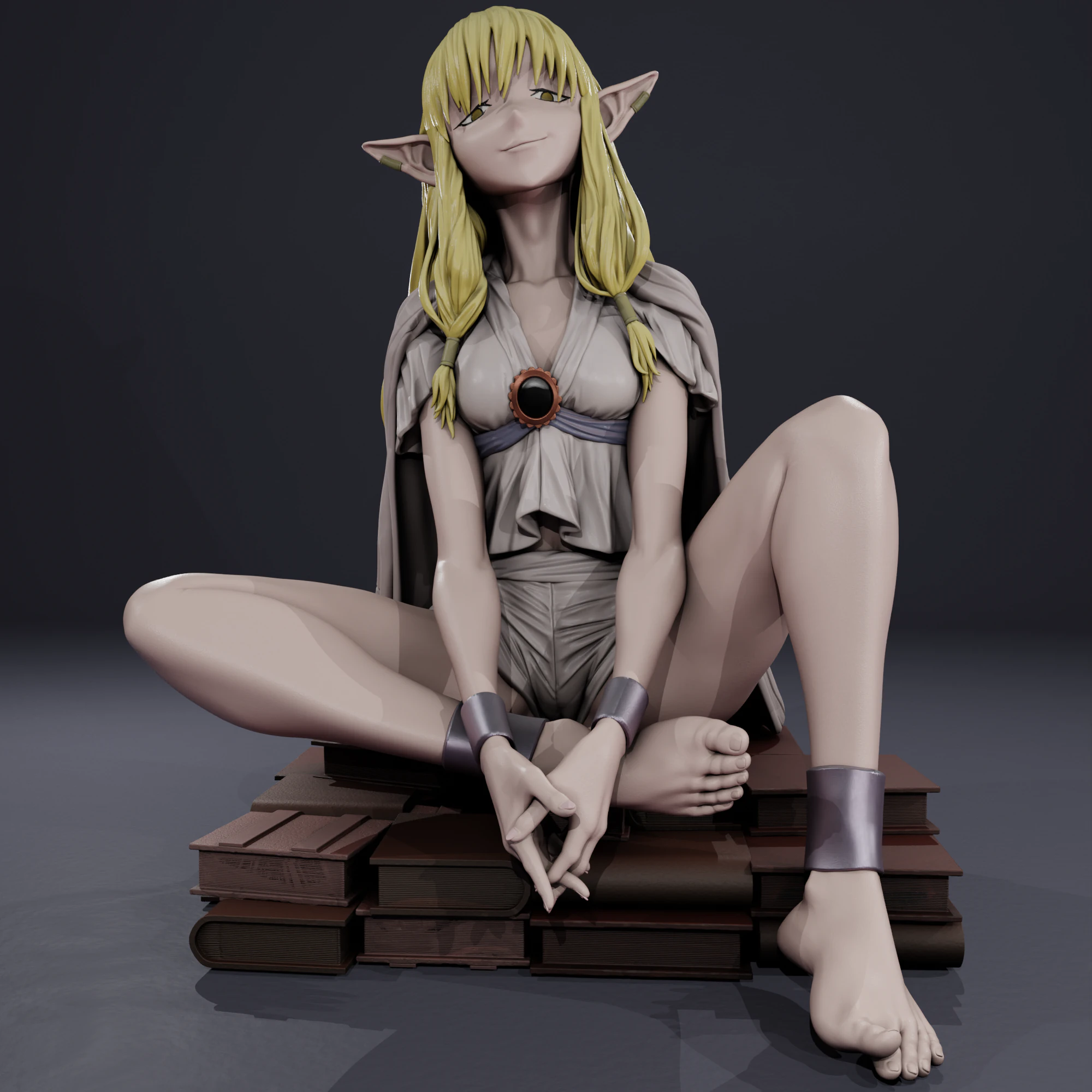 Serie Frieren beyond journeys assembly 3D Print Model .c4d .max .obj .3ds .fbx .stl .blend