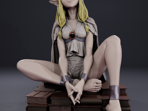 Serie Frieren beyond journeys assembly Modelo de impresión 3D