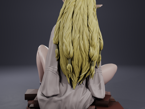 Serie Frieren beyond journeys assembly Modelo de Impressão 3D
