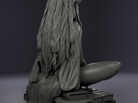Serie Frieren beyond journeys assembly Modelo de Impressão 3D