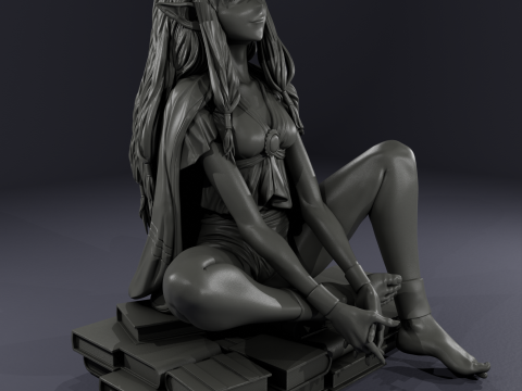 Serie Frieren beyond journeys assembly Modelo de Impressão 3D