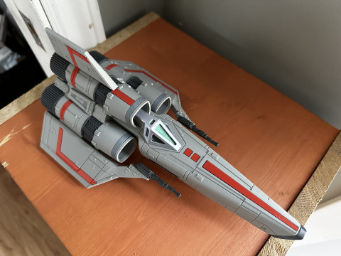 Battlestar Galactica Classic Colonial Viper Mk I Assembly 3D प्रिंट मॉडल