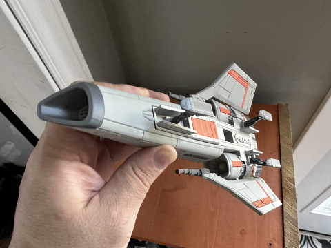 Battlestar Galactica Classic Colonial Viper Mk I Assembly 3D प्रिंट मॉडल