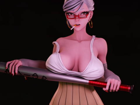 Seiko Ayase Dandadan assembly 3D Print Model