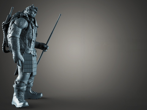 Teenage Mutant Ninja Turtles assembly Modelo de Impressão 3D