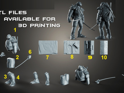 Teenage Mutant Ninja Turtles assembly Modelo de Impressão 3D