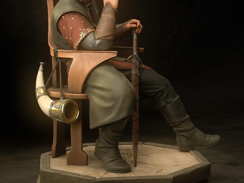 Boromir The Lord of the Rings assembly Modelo de Impressão 3D