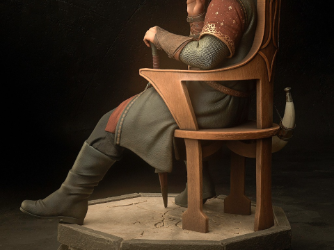 Boromir The Lord of the Rings assembly Modelo de Impressão 3D