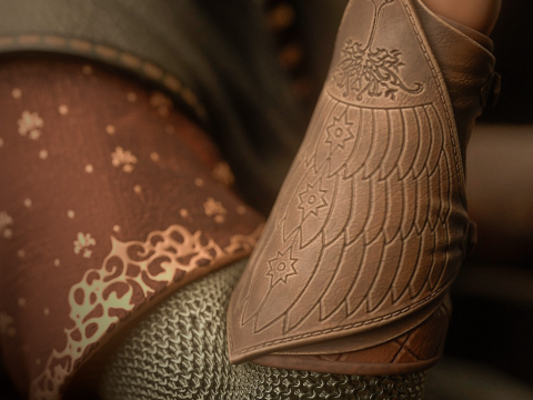 Boromir The Lord of the Rings assembly Modelo de Impressão 3D
