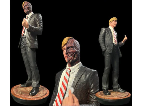 Two Face assembly 3D Print Model