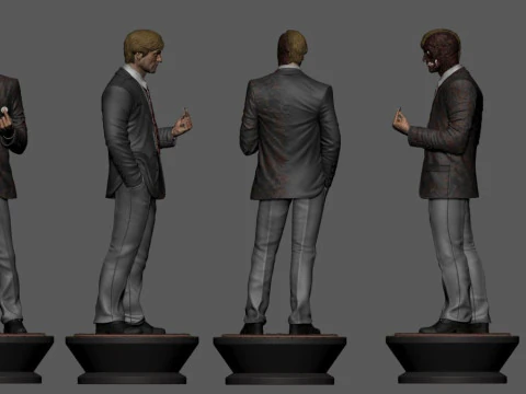 Двухсторонняя сборка 3D Принт Модель