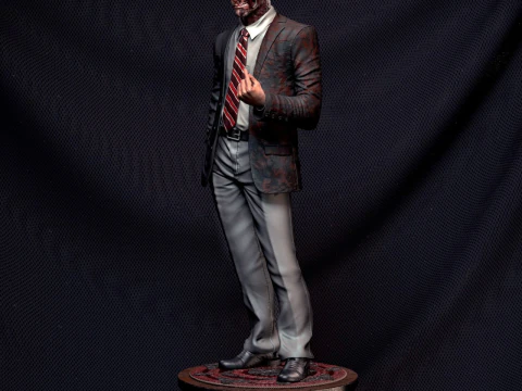 Two Face assembly 3D Print Model