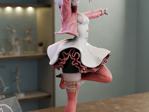 Elphelt Valentine Guilty Gear Modelo de Impressão 3D