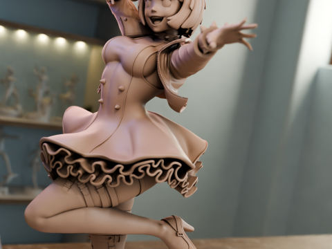 Elphelt Valentine Guilty Gear Modelo de Impressão 3D