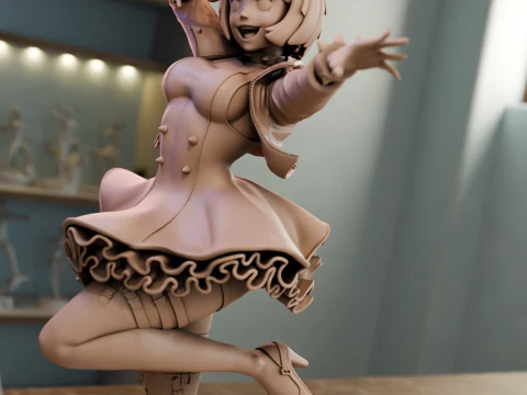 Elphelt Valentine Guilty Gear 3D Print Model