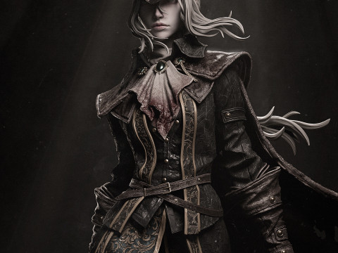 Lady Maria of the Astral Clocktower Assembly 3D प्रिंट मॉडल