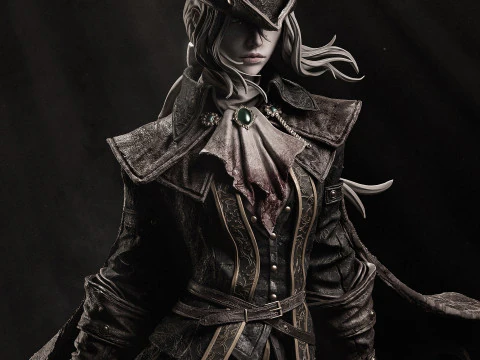 Lady Maria of the Astral Clocktower Assembly 3D Print Model