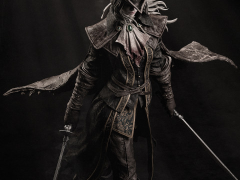 Lady Maria of the Astral Clocktower Assembly 3D प्रिंट मॉडल