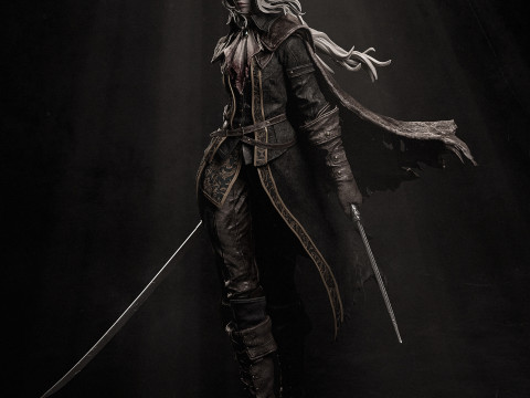 Lady Maria of the Astral Clocktower Assembly 3D प्रिंट मॉडल