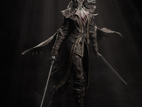 Lady Maria of the Astral Clocktower Assembly 3D प्रिंट मॉडल
