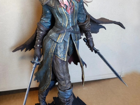 Lady Maria of the Astral Clocktower Assembly 3D 打印模型