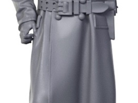 WWII German Officers Modelo de Impressão 3D