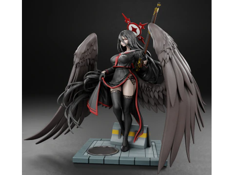 Hanekawa Hasumi Assembly 3D Print Model