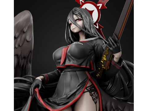 Hanekawa Hasumi Assembly 3D Print Model
