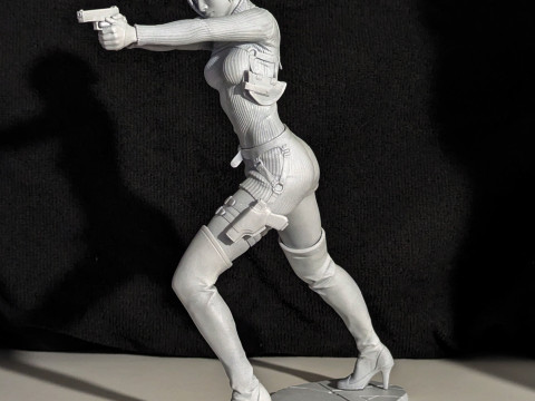 Ada Wong Resident Evil Assembly 3D Print Model