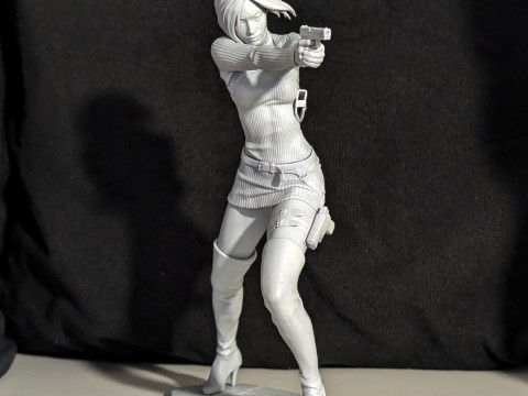 Ada Wong Resident Evil Assembly 3D Print Model