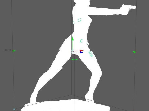 Ada Wong Resident Evil Assembly 3D Print Model