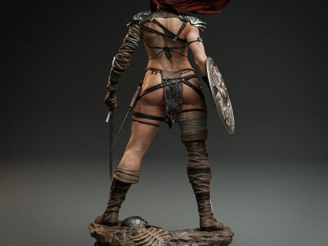 Red Sonja Assembly 3D Print Model