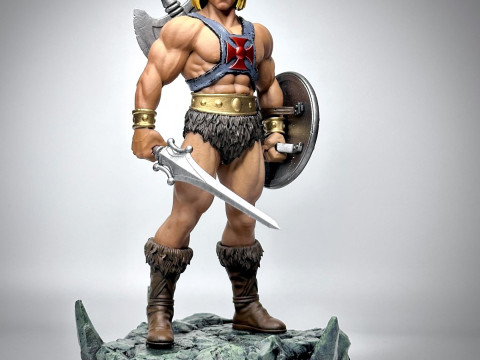 He Man Masters Of The Universe Assembly Modelo de Impressão 3D