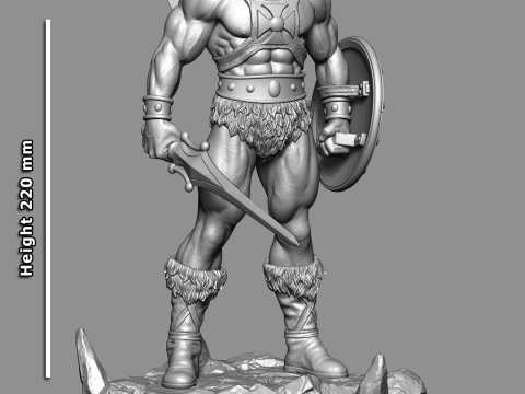 He Man Masters Of The Universe Assembly Modelo de Impressão 3D